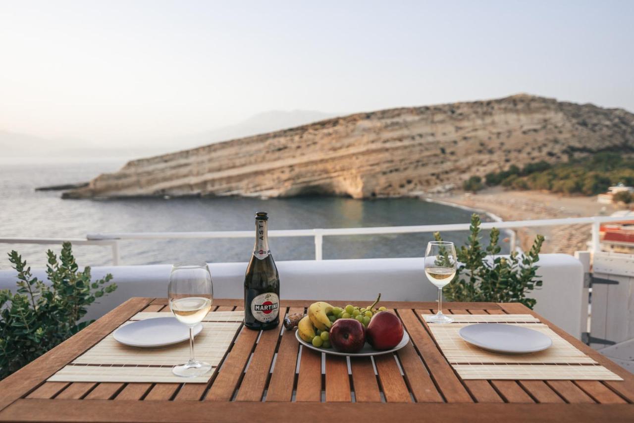Nostos Cave Seaview Apartment Μάταλα Εξωτερικό φωτογραφία