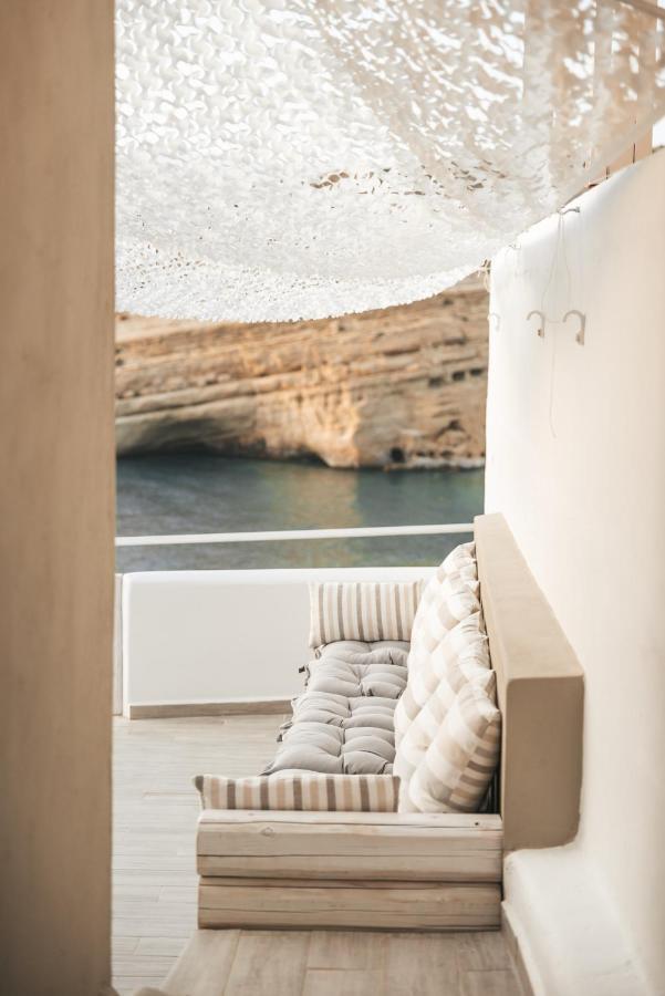 Nostos Cave Seaview Apartment Μάταλα Εξωτερικό φωτογραφία